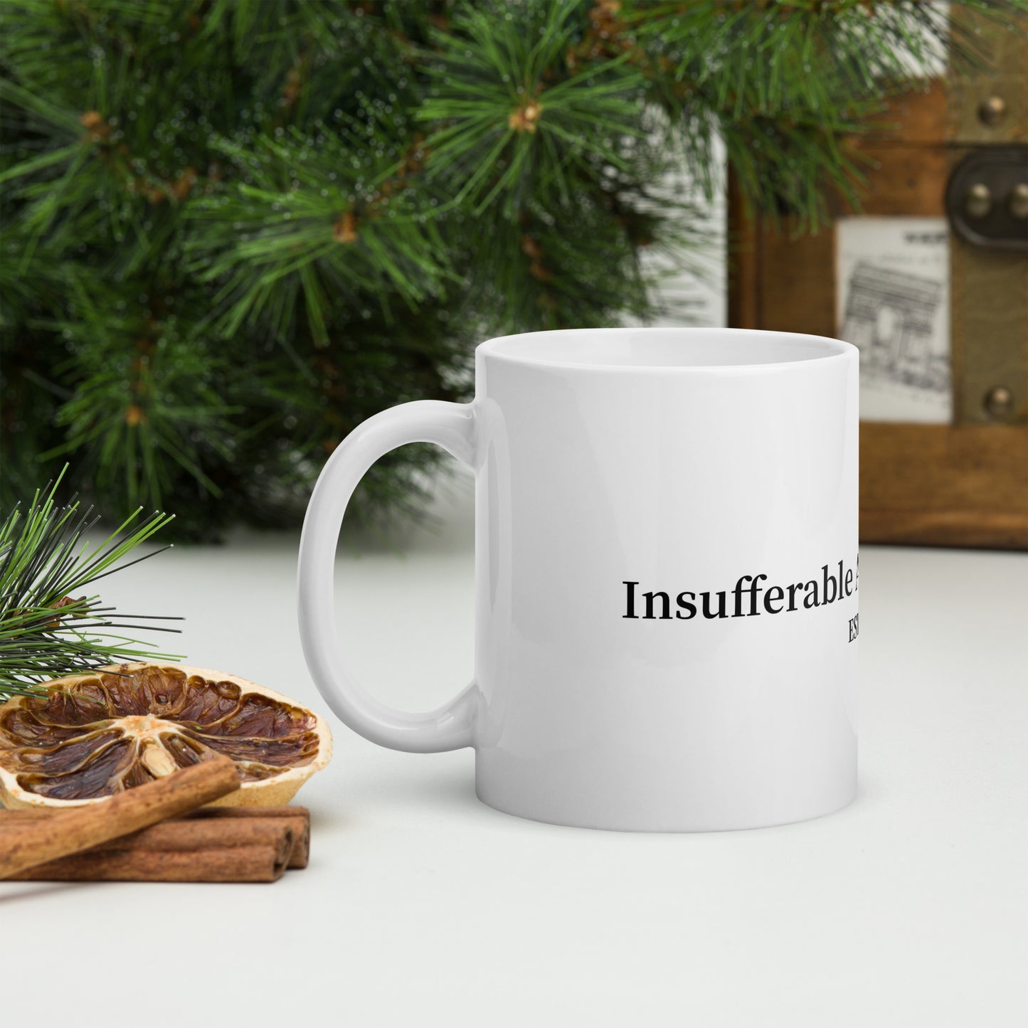 "Conversations that Matter" - The IA Apparel White glossy mug
