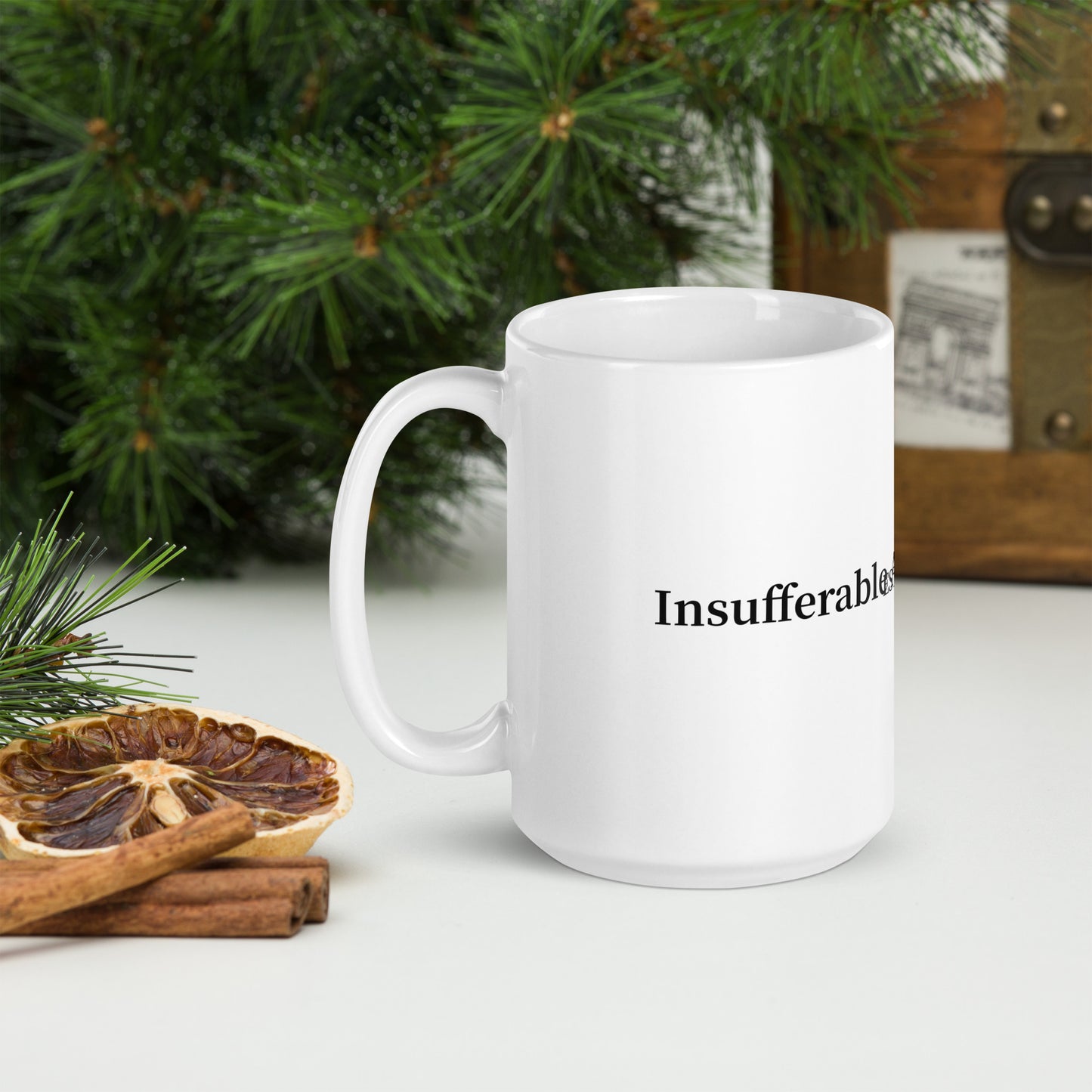 "Conversations that Matter" - The IA Apparel White glossy mug