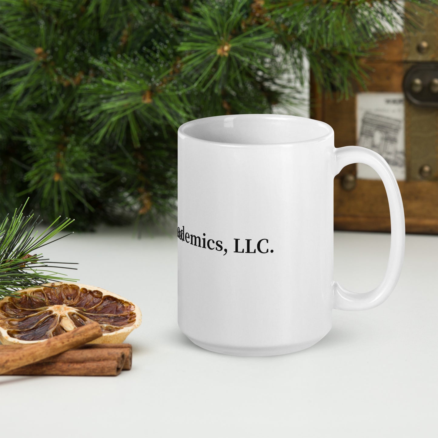 "Conversations that Matter" - The IA Apparel White glossy mug