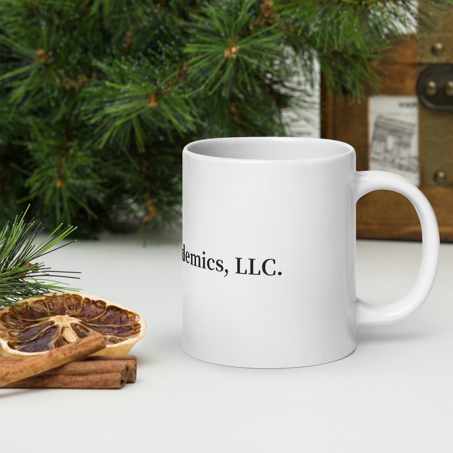 "Conversations that Matter" - The IA Apparel White glossy mug