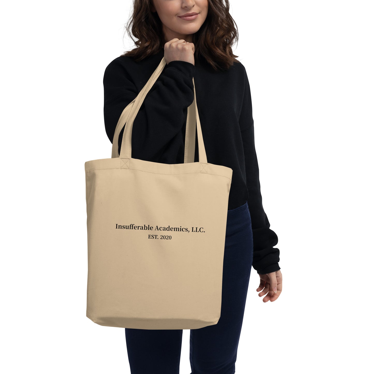 The "Enlightened Explorer" - An IA Apparel Eco Tote Bag (Canvas)