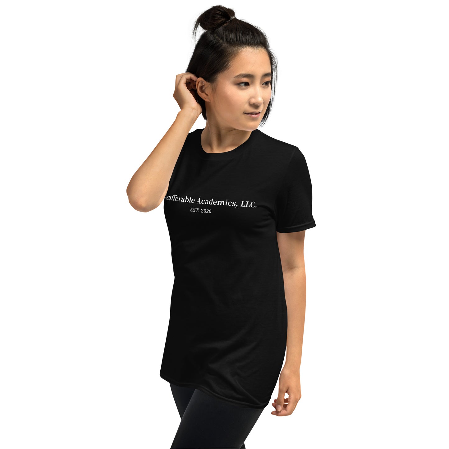 "The Vintage Tee" by Insufferable Academics LLC (Black)