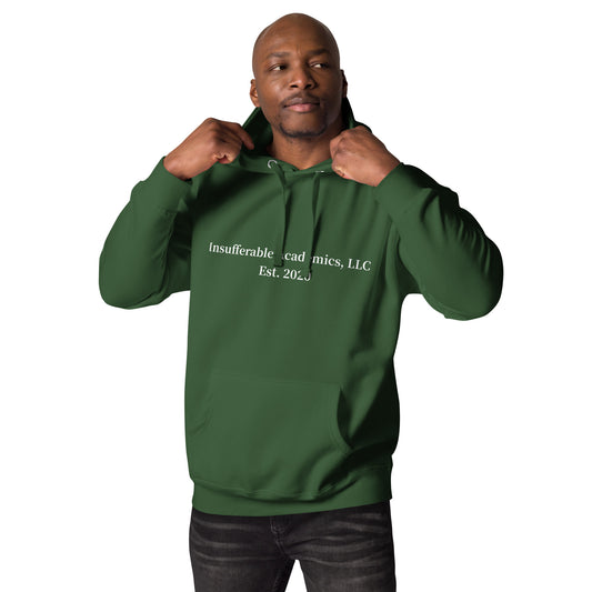 "The Vintage Hoodie" by Insufferable Academics, LLC. (unisex)