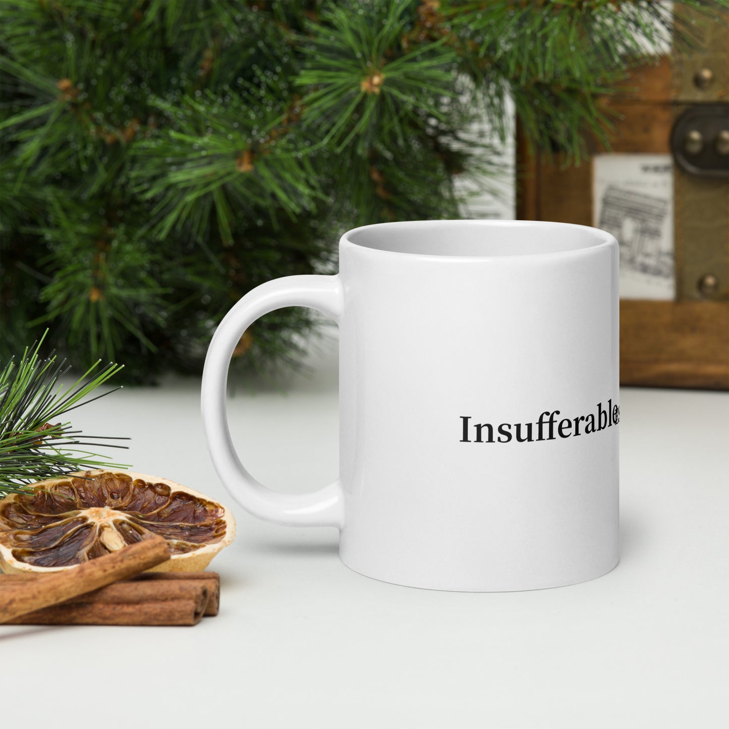 "Conversations that Matter" - The IA Apparel White glossy mug